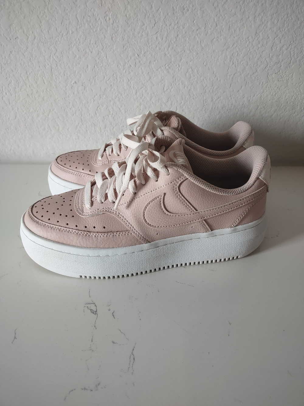 Nike Women's Pink Platform Sneakers